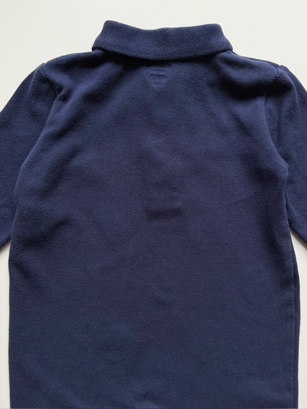 Ralph Lauren Baby Boy Polo Pony Soft Cotton Polo Coverall, Refined Navy - 12M - Picture 11 of 12